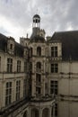 Exterior spiral staircase Chateau de Chambord, Chambord France