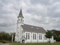 Exterior of the St. Cyril and Methodius German Catholic Church in Dubina, Texas