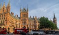 Exterior of the St Pancras Train Station