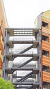 Exterior stairs of a building in Barcelona