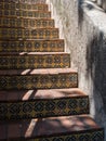 Exterior stairway, Tlaquepaque Arts and Crafts Village Royalty Free Stock Photo