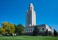 Exterior of the State Capitol of Nebraska Royalty Free Stock Photo