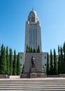 Exterior of the State Capitol of Nebraska Royalty Free Stock Photo