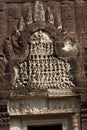 Exterior of stone temple. Angkor Wat, Cambodia Royalty Free Stock Photo