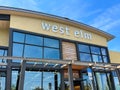 The exterior storefront of a West Elm Midcentury Modern furniture store in Orlando, Florida