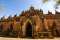 Exterior of the Sulamani Pahto, Bagan, Myanmar Royalty Free Stock Photo