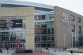 The exterior of the Toyota Center in Houston