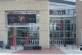 The exterior of the Toyota Center in Houston