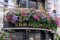 Exterior of traditional London pub