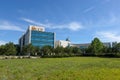 The exterior University of Central Florida College of Medicine building