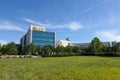 The exterior University of Central Florida College of Medicine building