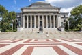 Exterior of the university library of Columbia University, Upper Manhattan, New York City