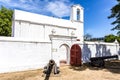 Exterior of the V.O.C. Kruithuis powder magazine in Stellenbosch, Western Cape, South Africa Royalty Free Stock Photo