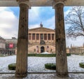 Exterior view of Alte Nationalgalerie Old National Gallery on the Museumsinsel in Berlin-Mitte. Th