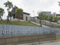 Exterior view of the American Institute in Taiwan