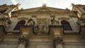 Exterior view of the Basilica da Estrela in Lisbon with Corinthian Columns