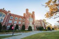 Exterior view of the Bizzell Memorial Library