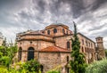 Exterior view of the Byzantince chuch of Hagia Sophia or Agias Sofias in Thessaloniki