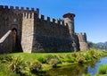 Castello di Amorosa Napa Valley Winery exterior Royalty Free Stock Photo