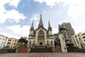 Exterior View of Cathedral Basilica of Our Lady of Rosary in Manizales Royalty Free Stock Photo
