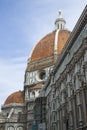 Exterior view Cathedral of Santa Maria del Fiore, The Duomo, Florence, Italy, Europe Royalty Free Stock Photo