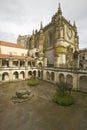 Exterior view of Chapter House, Templar Castle and the Convent of the Knights of Christ, founded by Gualdim Pais in 1160 AD, is a