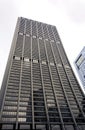 Exterior view of the Chase Tower located in the Chicago Loop are