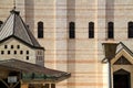 Exterior view of the Church of the Annunciation in Nazareth