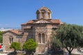 Church of Holy Apostles and the Temple of Hephaestus Royalty Free Stock Photo