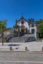 Exterior view of the Church of Nossa Senhora da Conceicao, a rococo icon from the 18th century