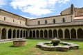 Cloister of the Abbey of Saint-Hilaire