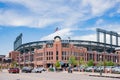 Exterior view of Coors Field Royalty Free Stock Photo