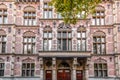 Exterior view of the Department of Justice building in The Hague, Netherlands