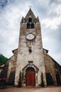 Eglise du Cloitre, medieval church in Aigle, Switzerland