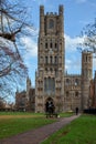 Exterior view of Ely Cathedral in Ely Royalty Free Stock Photo