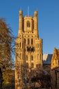 Exterior view of Ely Cathedral in Ely on November 23, 2012 Royalty Free Stock Photo