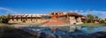 Exterior view of the famous Taliesin West World Hertiage building Royalty Free Stock Photo