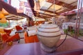 Exterior view of the famous Taliesin West World Hertiage building Royalty Free Stock Photo