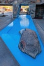 Exterior view of the famous Taliesin West World Hertiage building Royalty Free Stock Photo