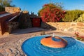 Exterior view of the famous Taliesin West World Hertiage building Royalty Free Stock Photo