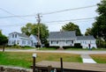 Exterior view of a famous, timber-built custom house.