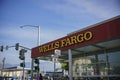 Exterior view of the famous Wells Fargo Bank Royalty Free Stock Photo