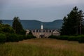 Administration Building at Sunset - Abandoned Laurelton State School - Pennsylvania