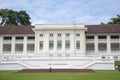 Exterior view of Fort Canning Arts Center in Singapore