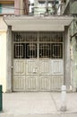 Exterior view of the front door of Pui Ching Middle School