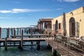 Exterior View of a Glass Making Facility on the Island of Murano Royalty Free Stock Photo