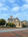 Exterior view of the Grote of Sint-Laurenskerk in Rotterdam, the Netherlands