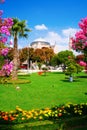 Exterior view of Hagia Sophia Mosque, Istanbul Royalty Free Stock Photo