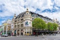 Exterior view of the historic building of Printemps Haussmann, Paris, France Royalty Free Stock Photo