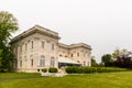 Exterior view of the historic Marble House in Newport Rhode Island.